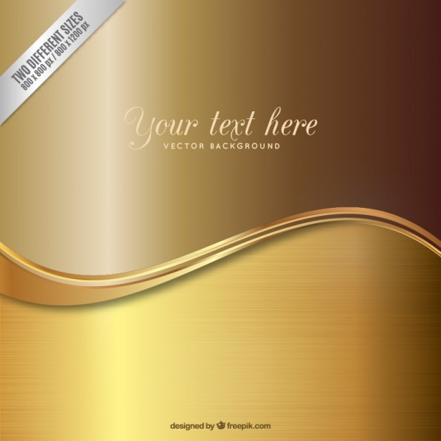 Free Vector golden background