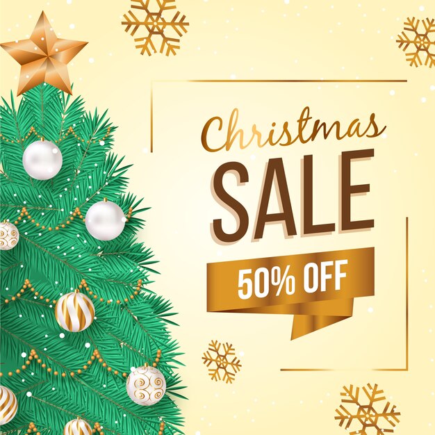 Golden christmas sale