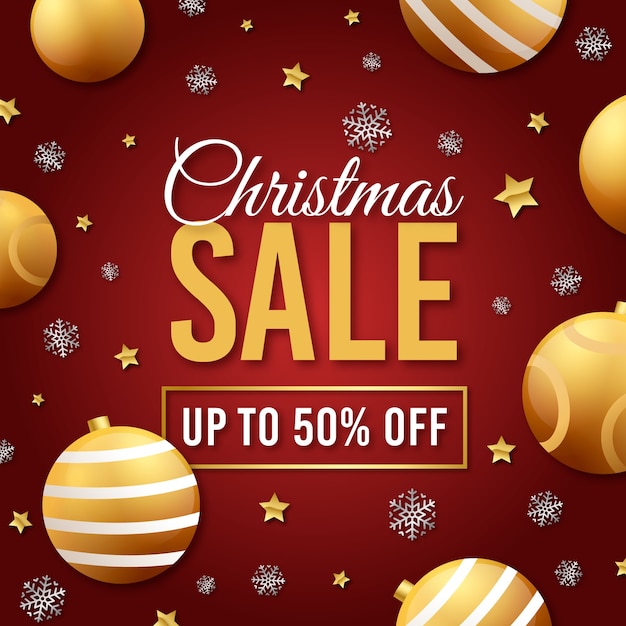 Golden christmas sale