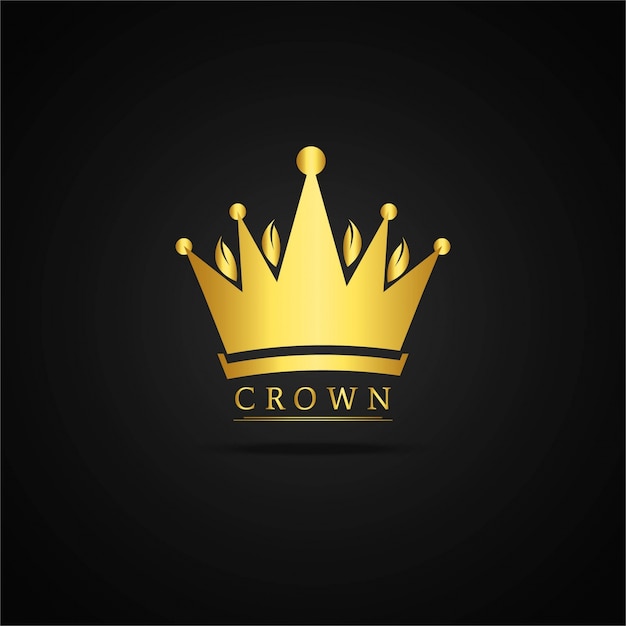 Golden crown design