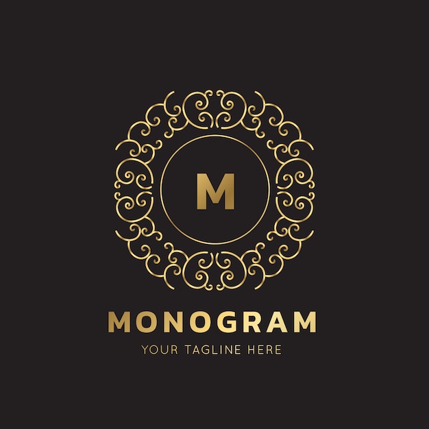 Golden logo design