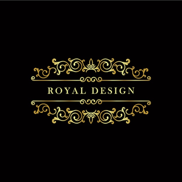 Golden logo design