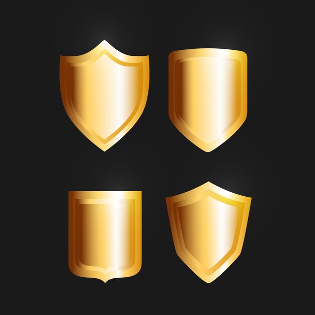 Golden shields