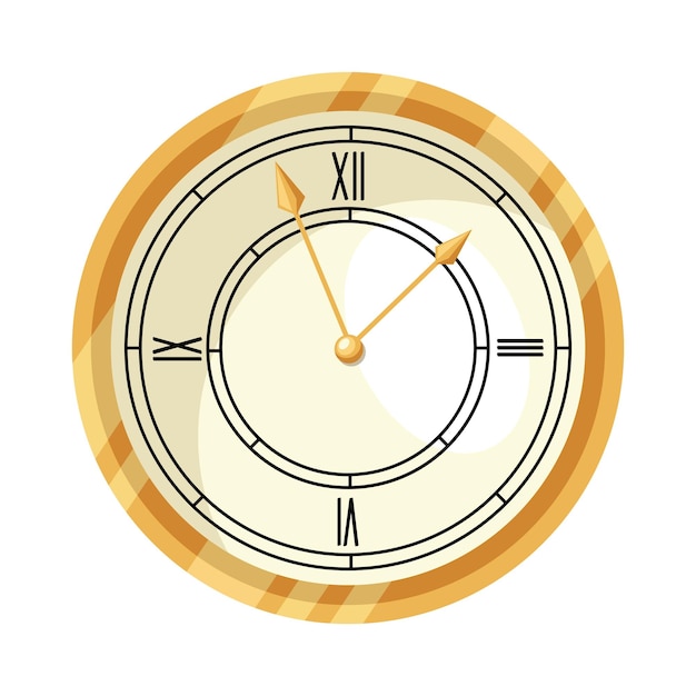 Free vector golden watch icon