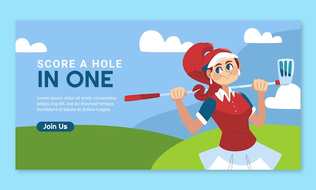 Golf club template design