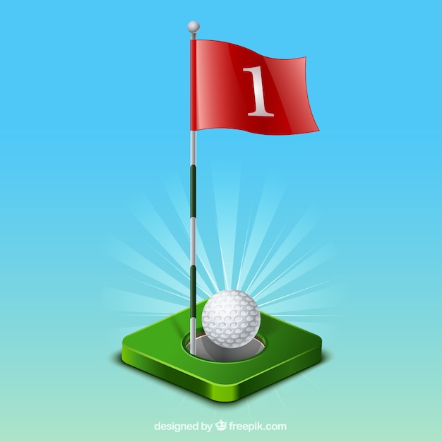 Free Vector golf game