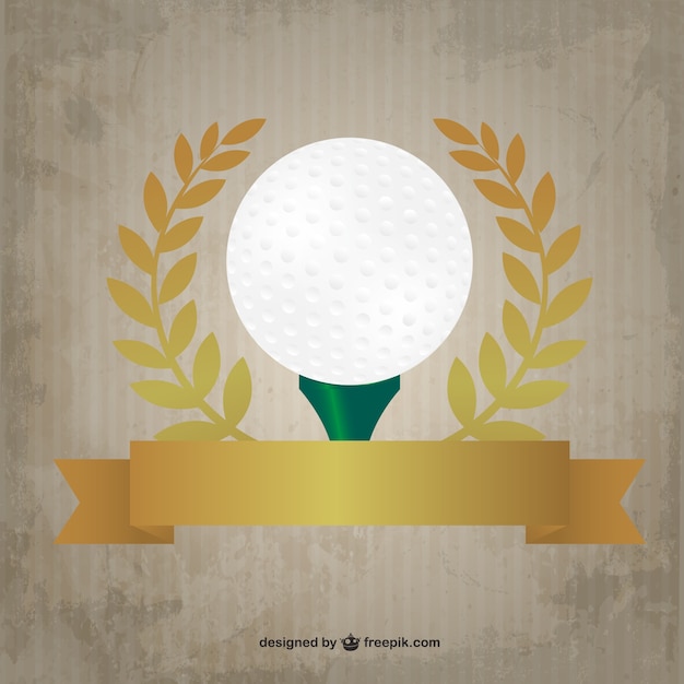 Free Vector golf premium design