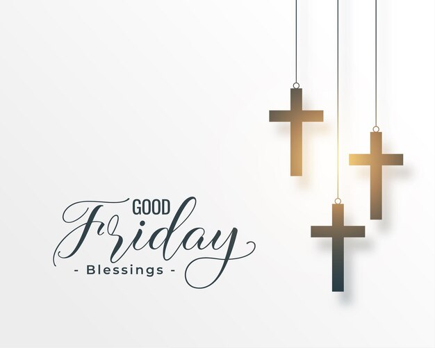 Good friday blessing background to inspire your religious design