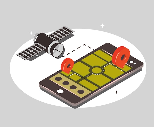 Gps navigation and satellite