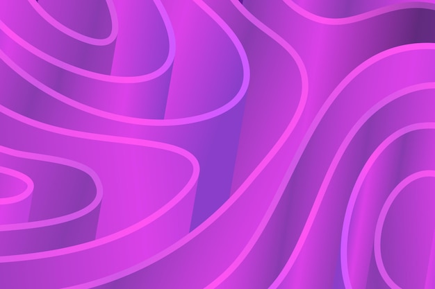 Gradient 3d folds background