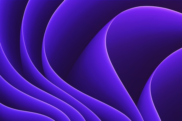 Gradient 3d folds background