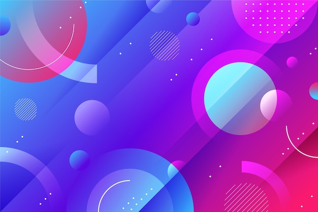 Gradient abstract background design