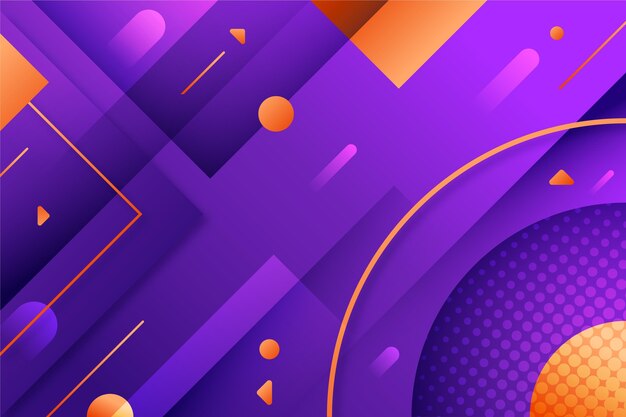 Gradient abstract background design