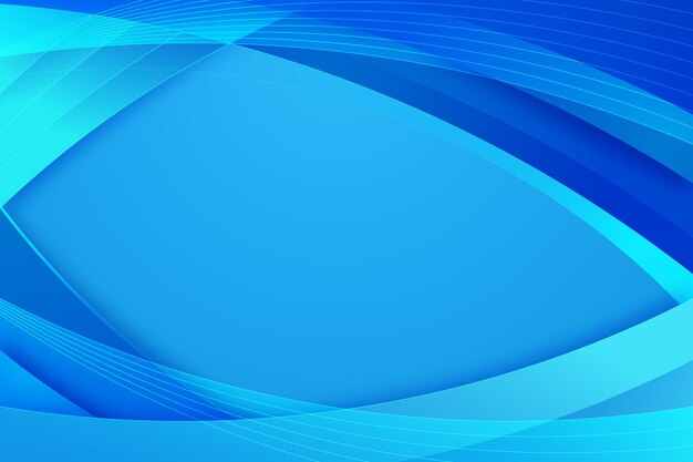 Gradient abstract blue background