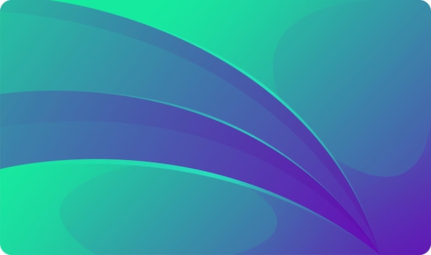 Free Vector gradient abstract geometric background wave style