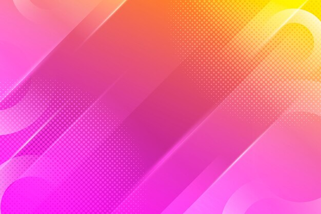 Gradient abstract halftone background