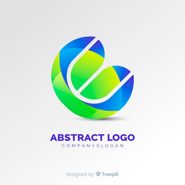 Gradient abstract logo