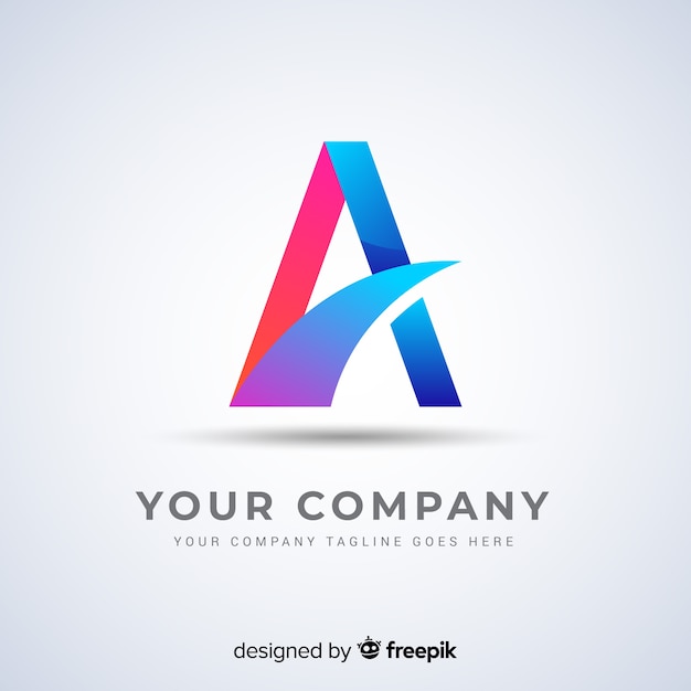 Gradient abstract logo