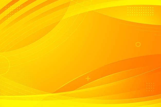 Gradient abstract yellow background