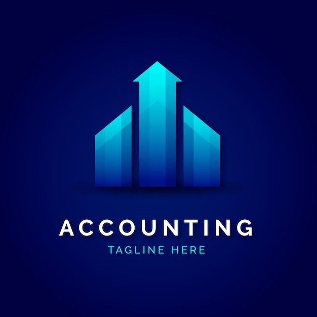 Gradient accounting logo