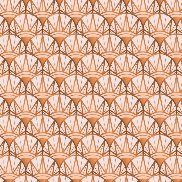 Free Vector gradient art deco pattern design