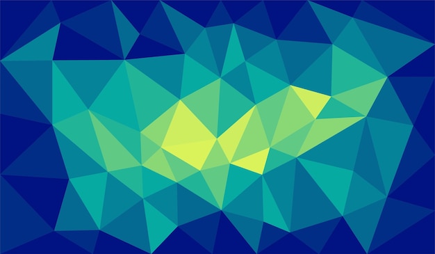 Free Vector gradient background blue green color triangle polygon modern design abstract