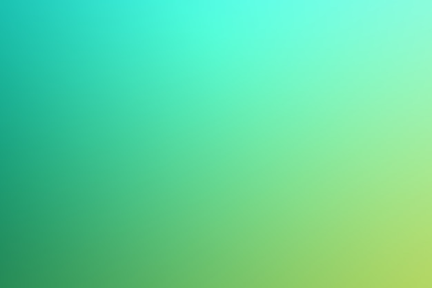 Gradient background in green tones