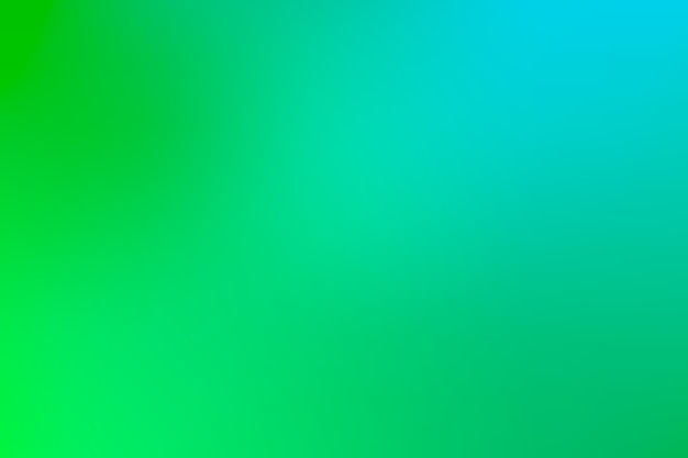 Gradient background in green tones