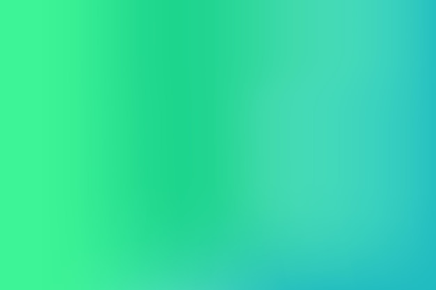 Gradient background in green tones