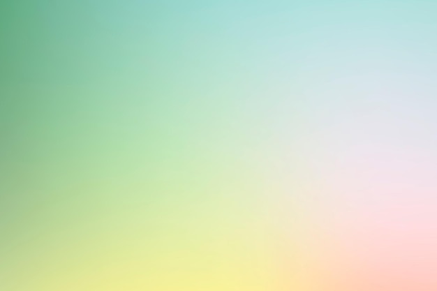 Gradient background vector in spring light pink and green