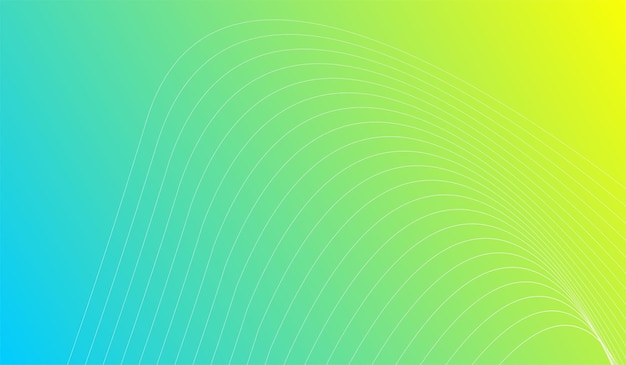 Gradient background wave minimalist style