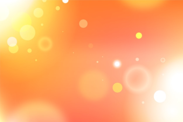 Gradient background with bokeh effect