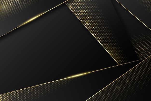 Gradient black background with golden textures