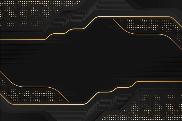 Gradient black background with golden textures