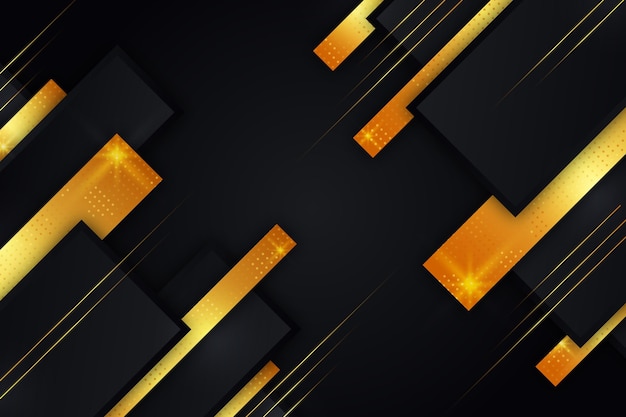 Gradient black background with golden textures