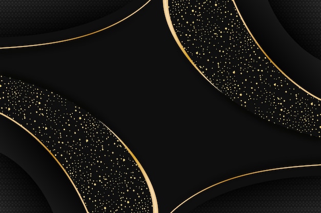 Gradient black background with golden textures