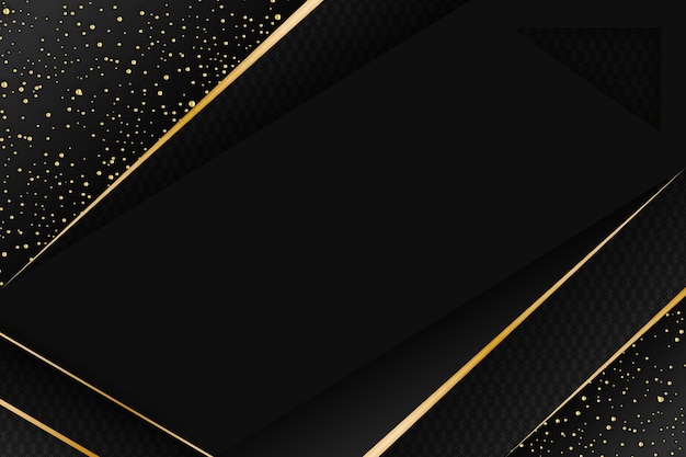 Gradient black background with golden textures