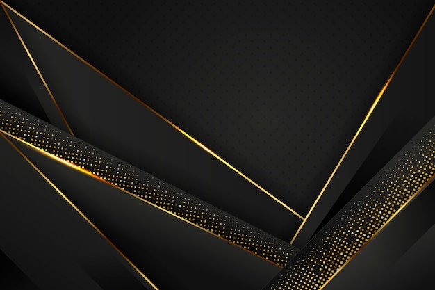 Gradient black background with golden textures