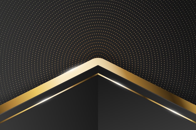 Gradient black background with golden textures