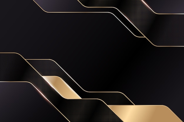 Gradient black background with golden textures