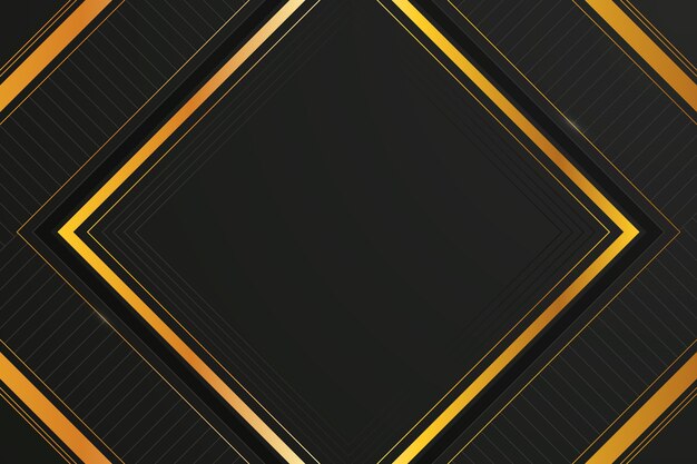 Gradient black backgrounds with golden frames