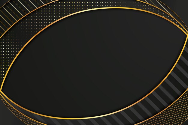 Gradient black backgrounds with golden frames