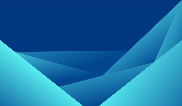 Free vector gradient blue background modern design geometric