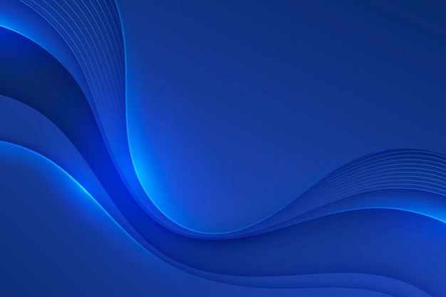 Free vector gradient blue background