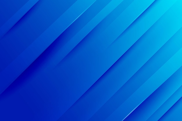 Free Vector gradient blue dynamic lines background