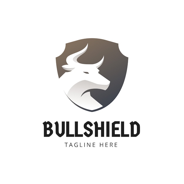 Gradient bull logo