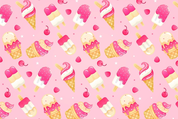 Gradient candy pastel color pattern