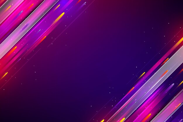 Gradient colorful technology background