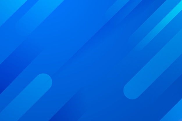 Free vector gradient dynamic blue lines background