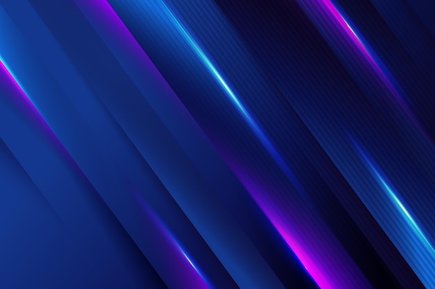 Gradient dynamic lines background